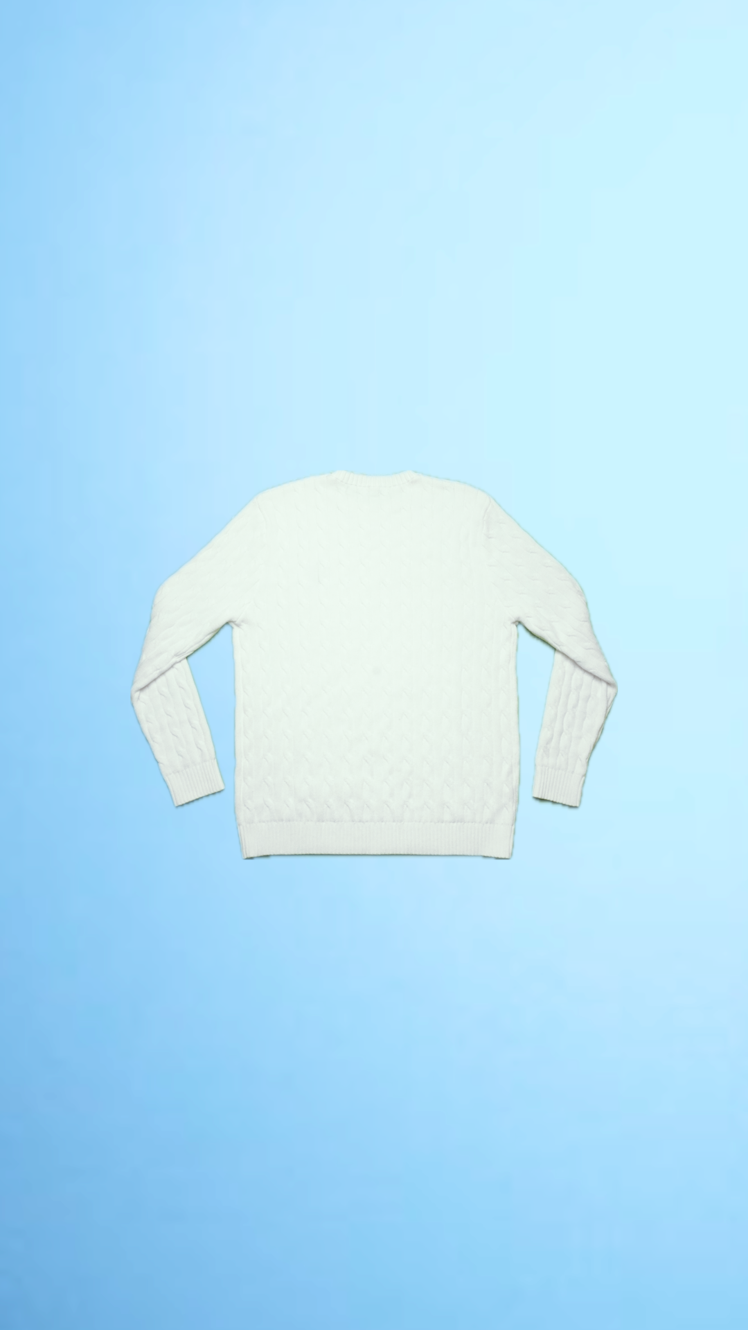Logo Sweater White